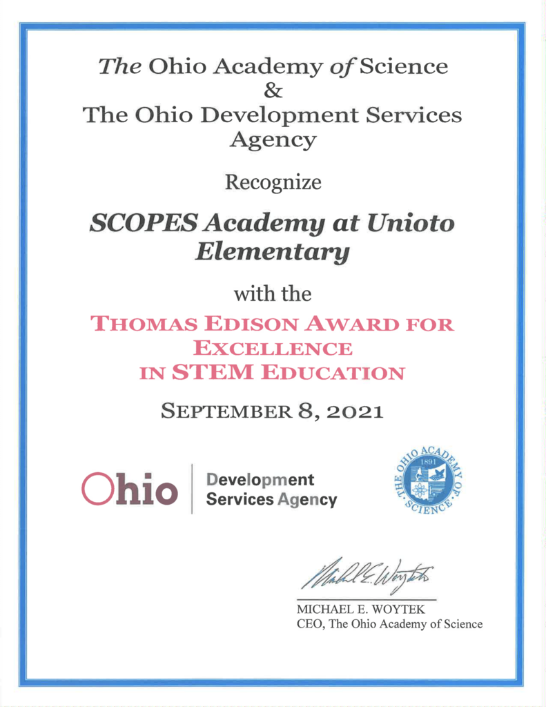 SCOPES Award