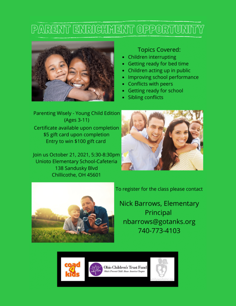 Parent Enrichment Opportunity