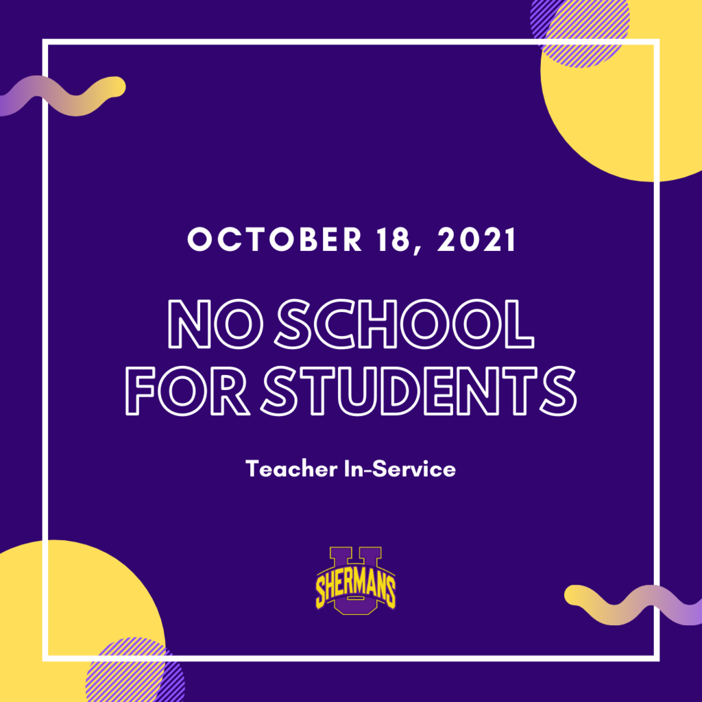 No School October 18th